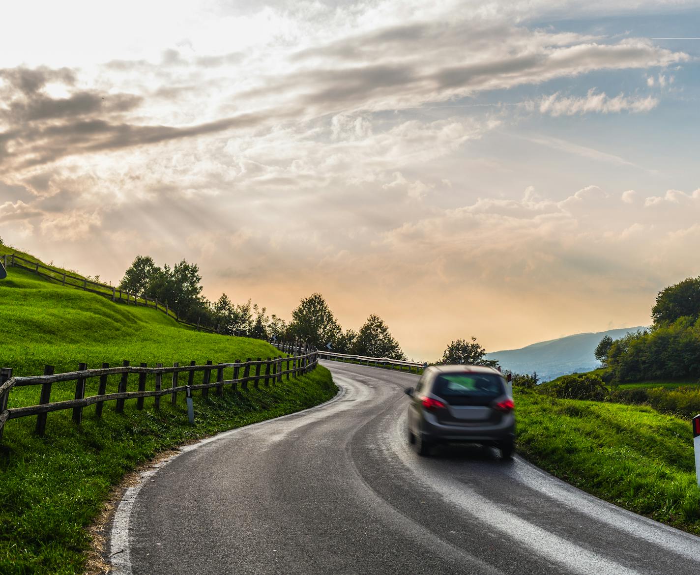 iStock
One of Maggie O'Farrell's brushes with death — this time, her daughter's — came on a quiet rural road in Italy.