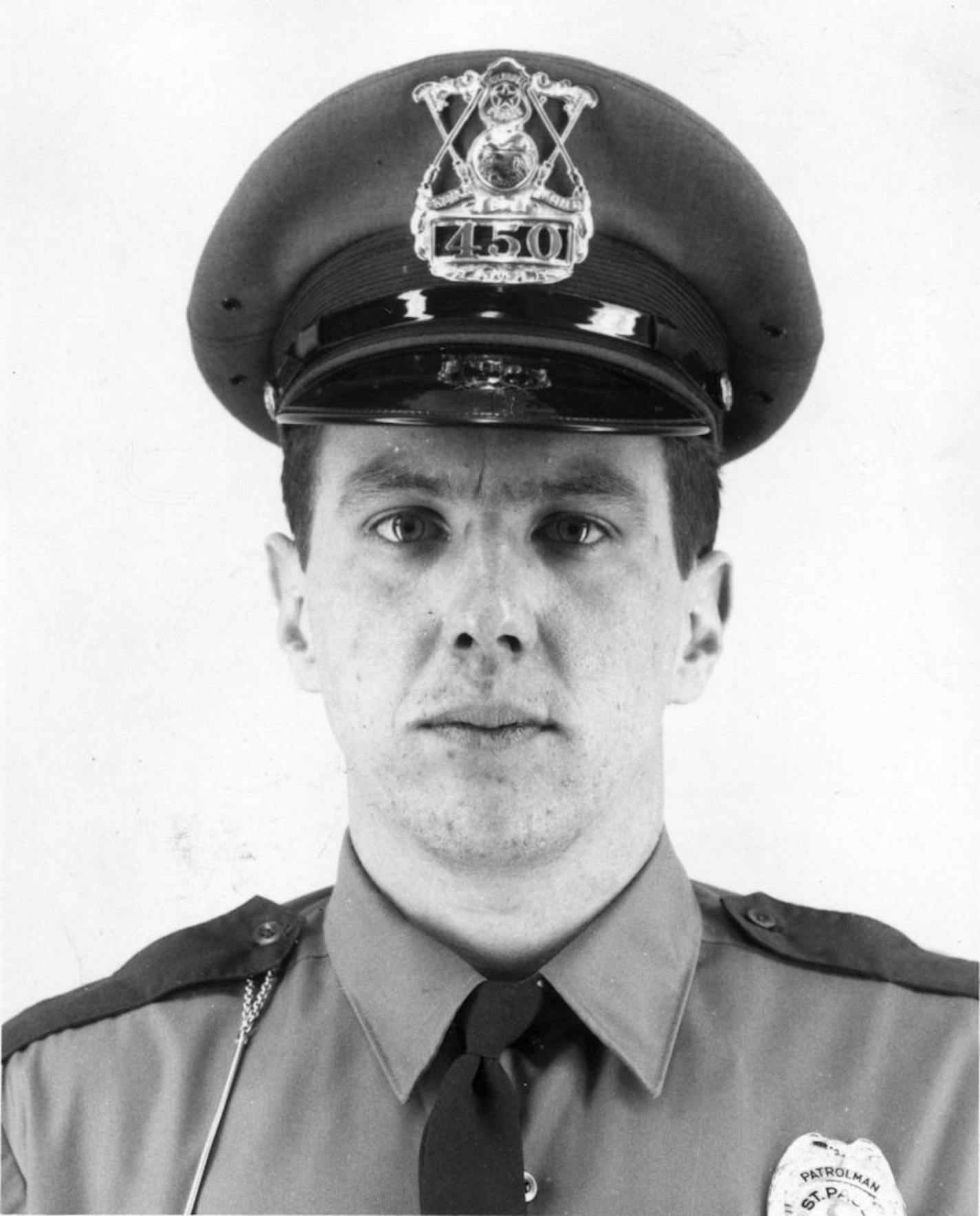 St. Paul Police Officer James T. Sackett, who was shot to death in 1970.