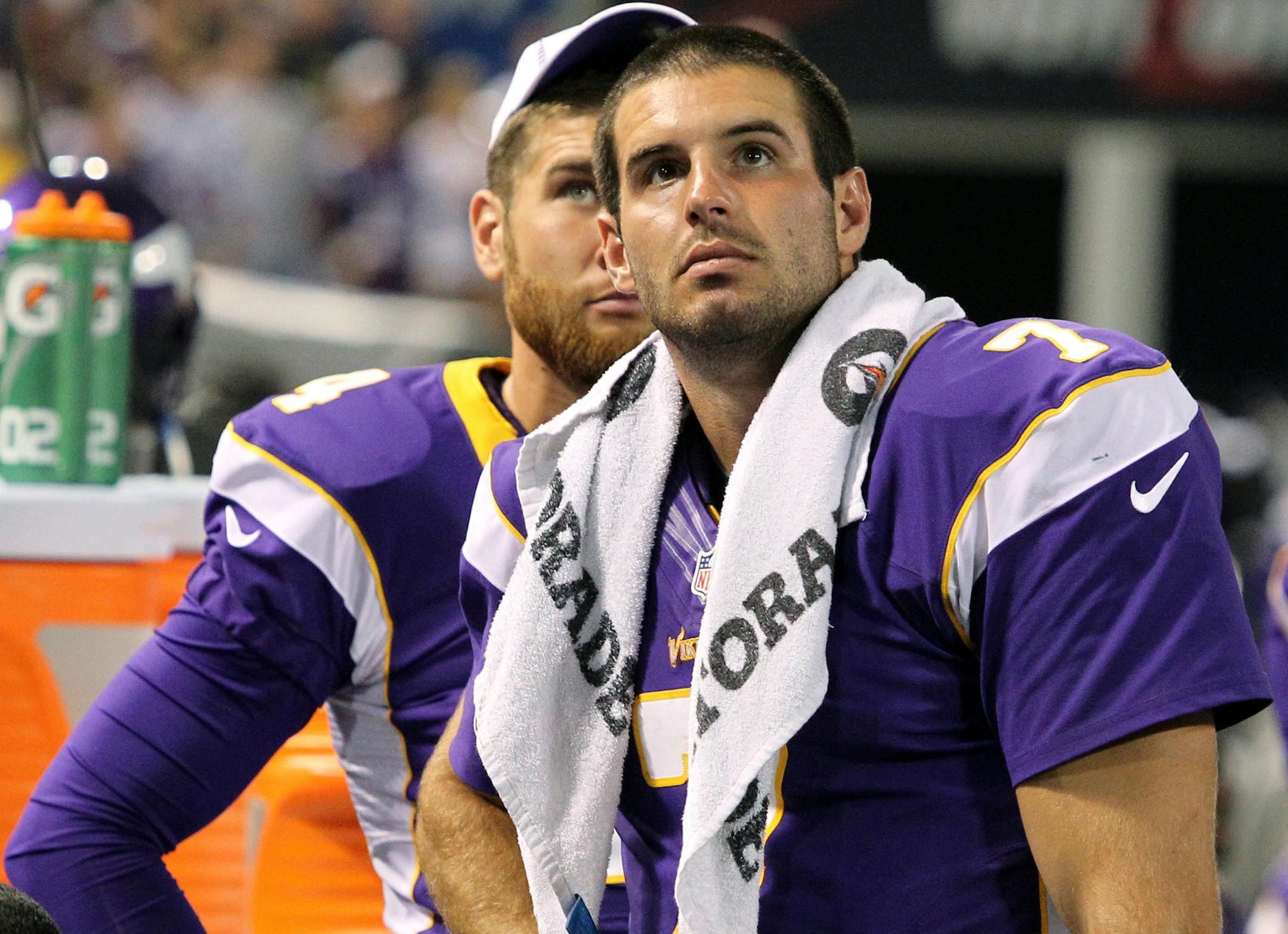Vikings quarterback Christian Ponder