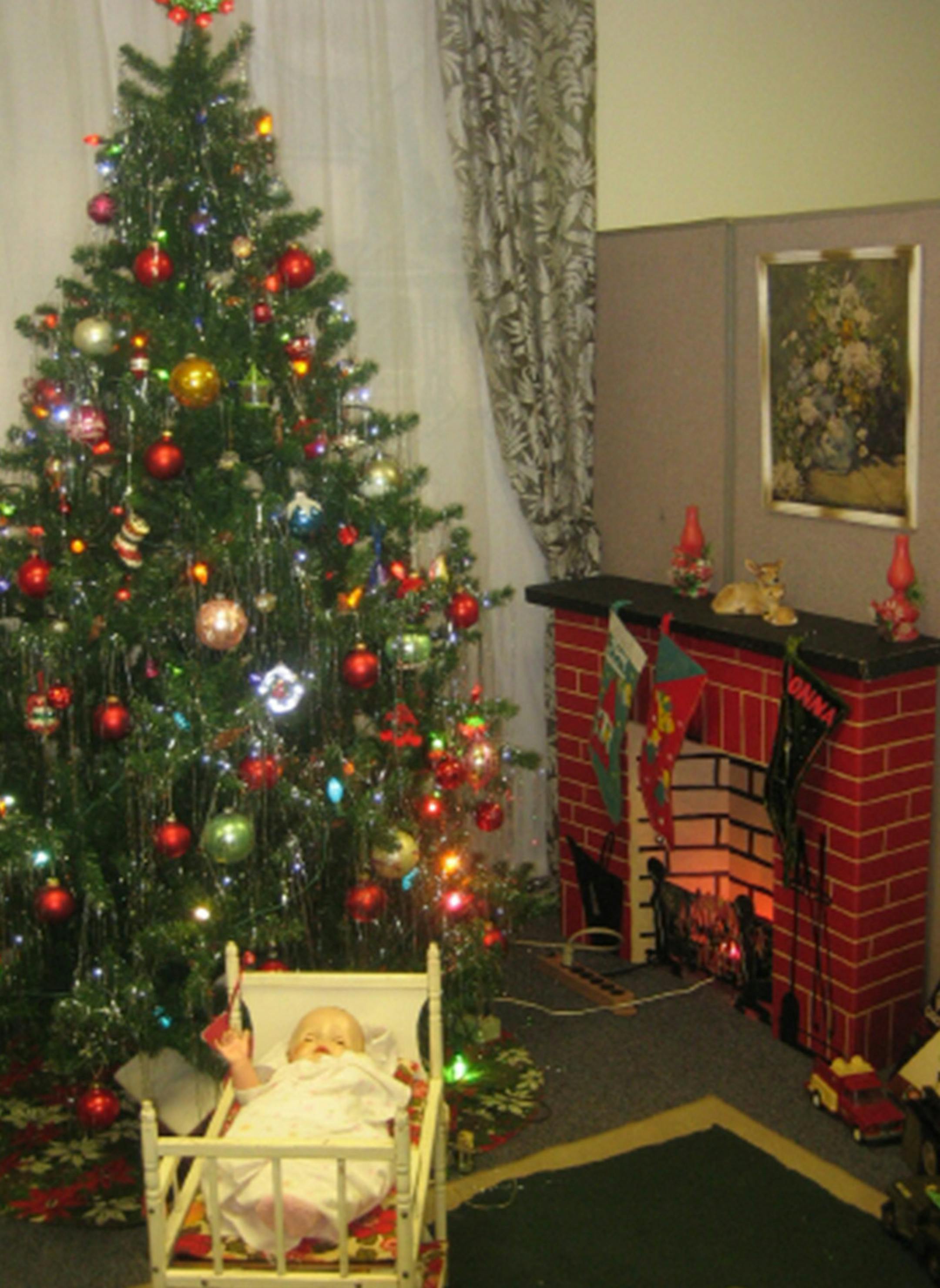 Christmas exhibit, Fridley Historical Society