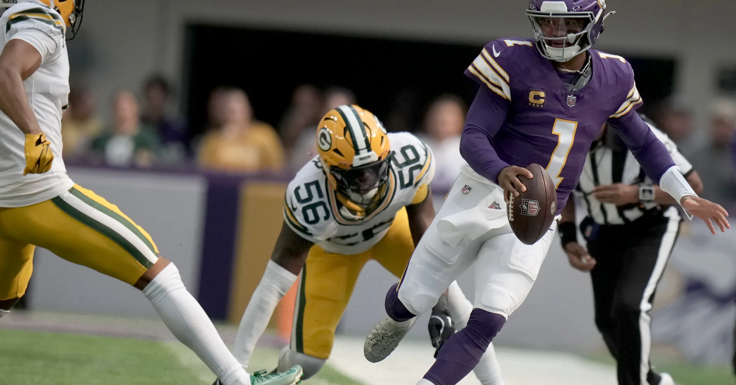 Kyler Murray injury doesn’t stop Vikings from beating Packers behind ...