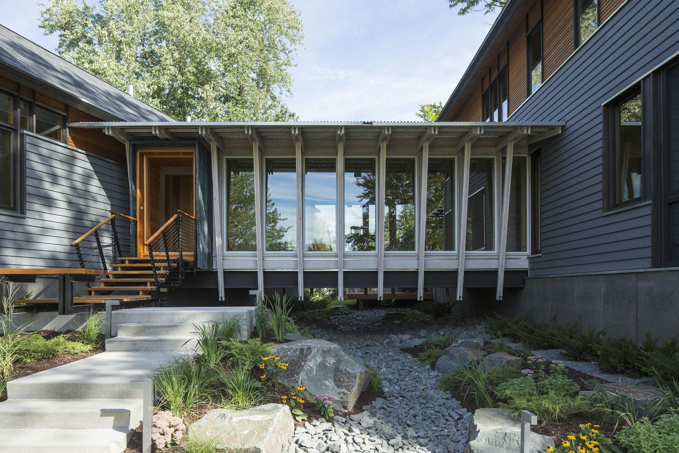 Troy Thies Front entry, Home of the Month on Lake of the Isles