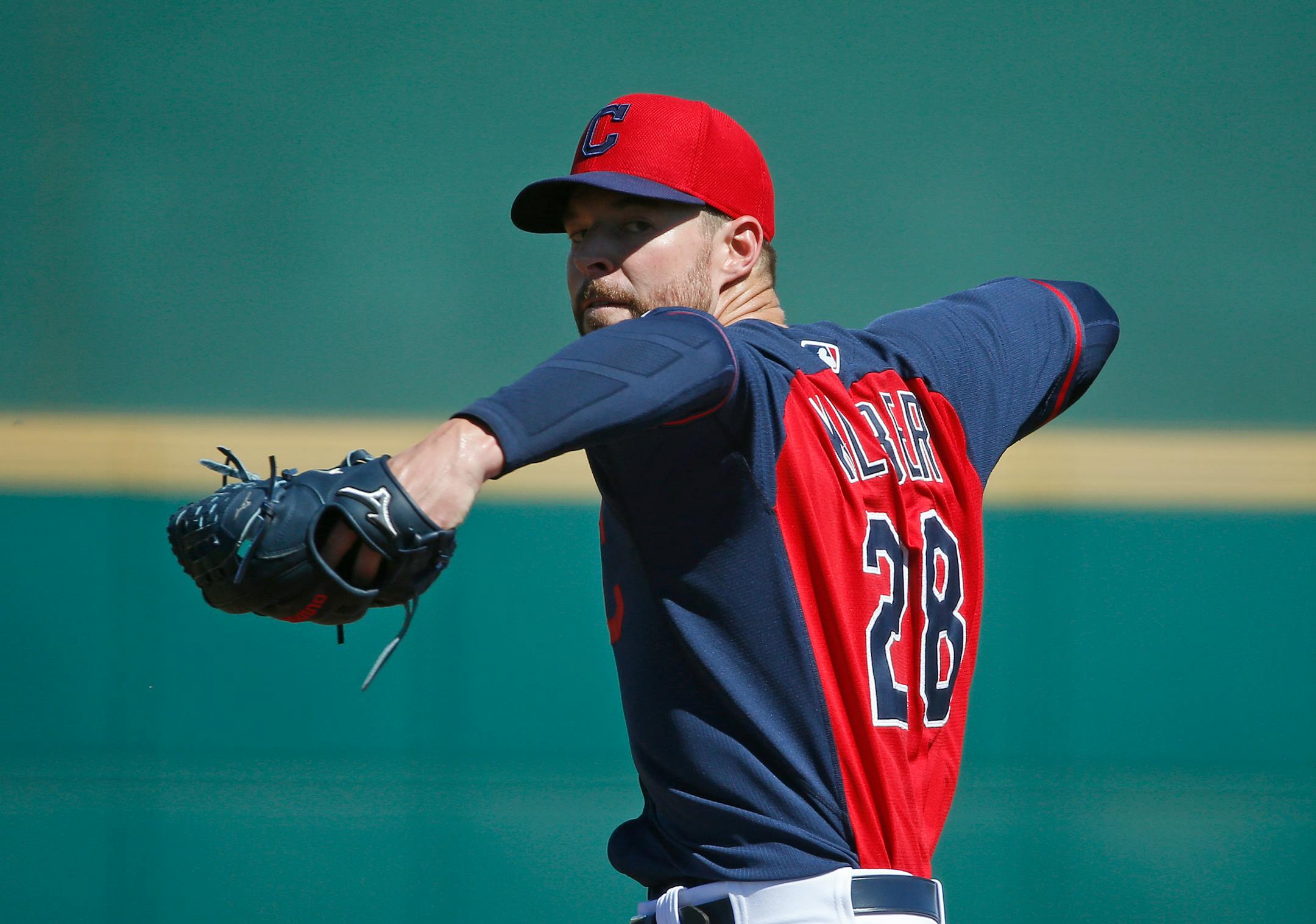 Cleveland's rotation boasts righthander Corey Kluber, the reigning American League Cy Young Award winner.