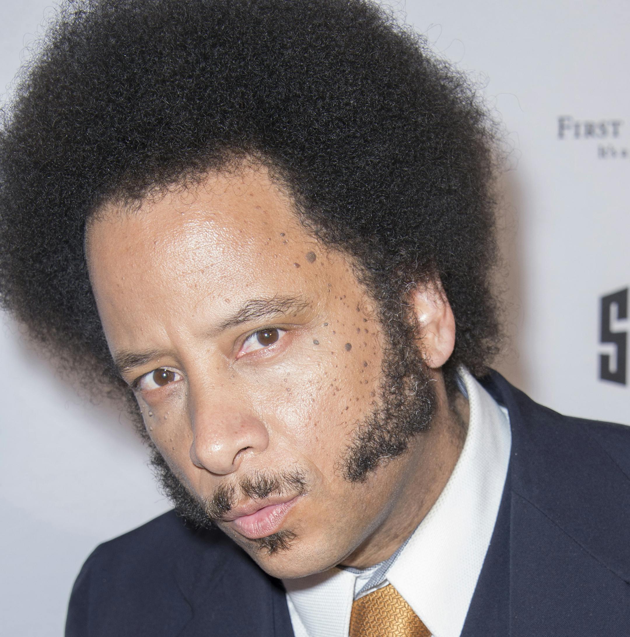 Boots Riley attends the red carpet arrival for "Sorry To Bother You" on April 12, 2018 during San Francisco International Film Festival at Grand Lake Theatre in Oakland, Calif. (Yichuan Cao/Sipa USA/TNS) ORG XMIT: 1235462