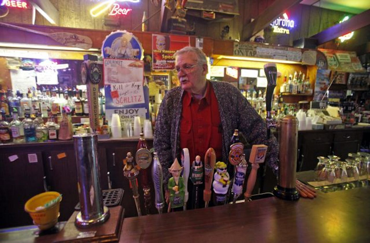 Clarence (Flem) Fleming has owned the Terminal Bar on E. Hennepin Avenue for 45 years and says the smoking ban has hurt his business. For instance, he said, there used to be a "morning rush" in his bar before the cigarette ban. But Fleming also said his small business could not afford ventilation equipment called for in a new proposal.