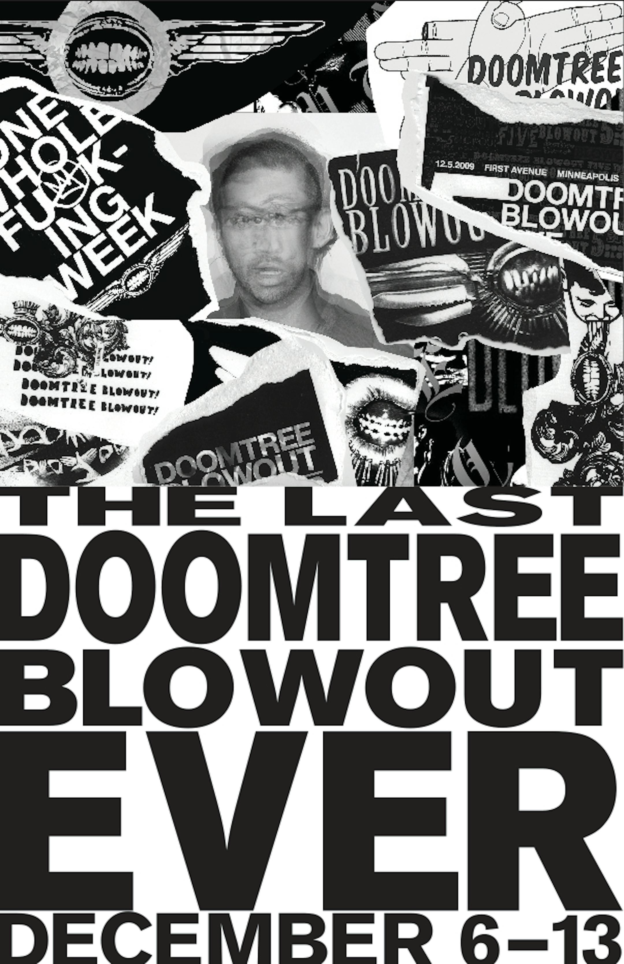 A view to a killer show: Doomtree's 2010 Blowout at First Avenue. / Photo by Leslie Plesser