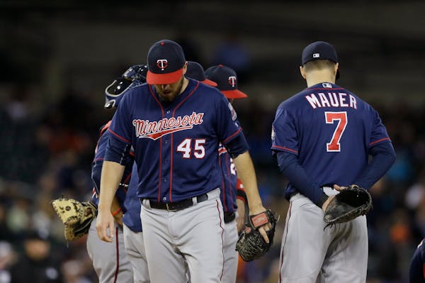 Phil Hughes' days as a Twins pitcher are finished.