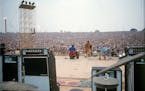 Richie Havens performs at Woodstock