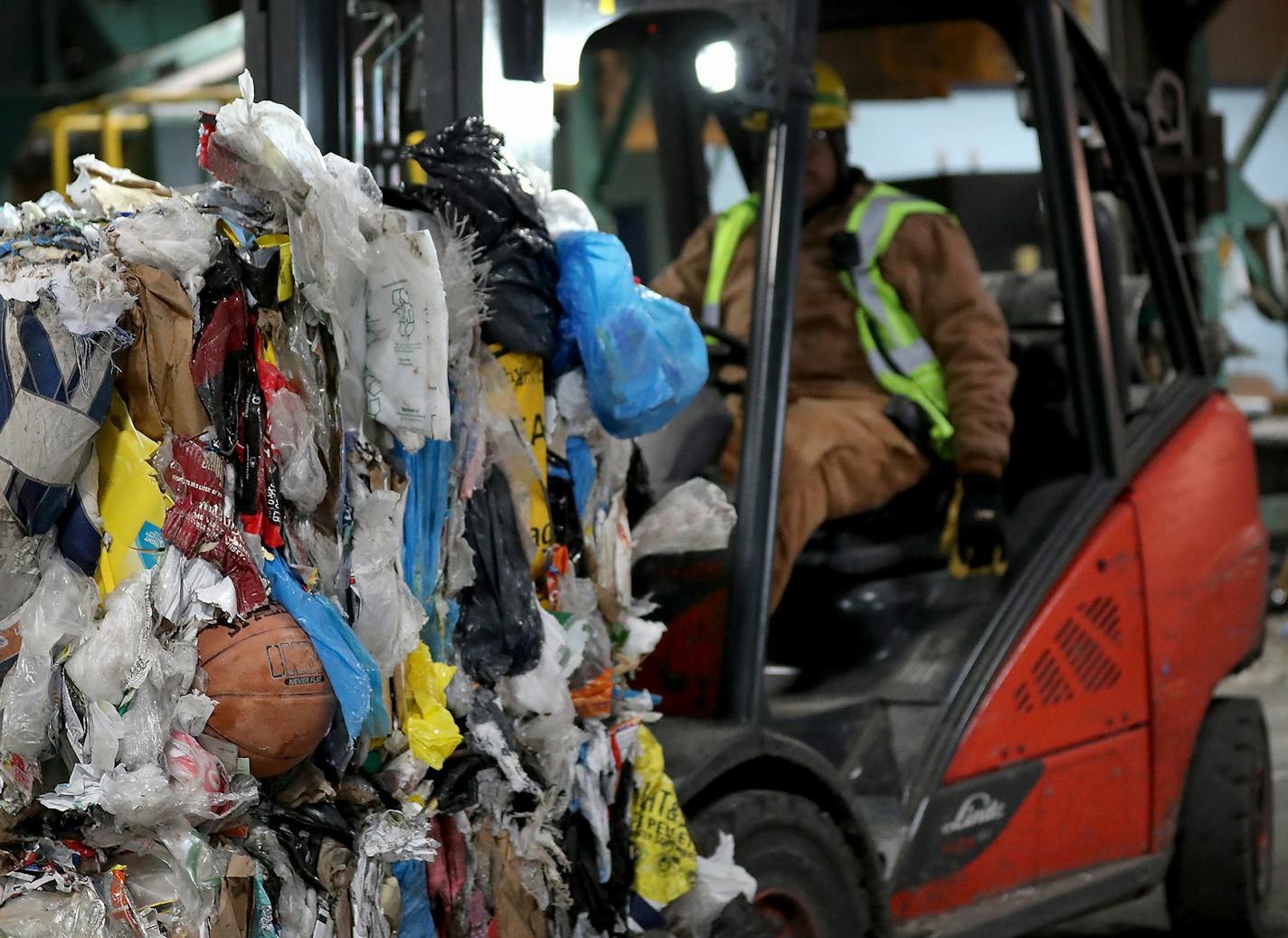 Leaders at Eureka Recycling, which services Minneapolis and St. Paul, say a growing amount of plastic entering their doors can't be sorted and recycled for resale like traditional plastic bottles and containers. And more and more junk material gets mixed in.