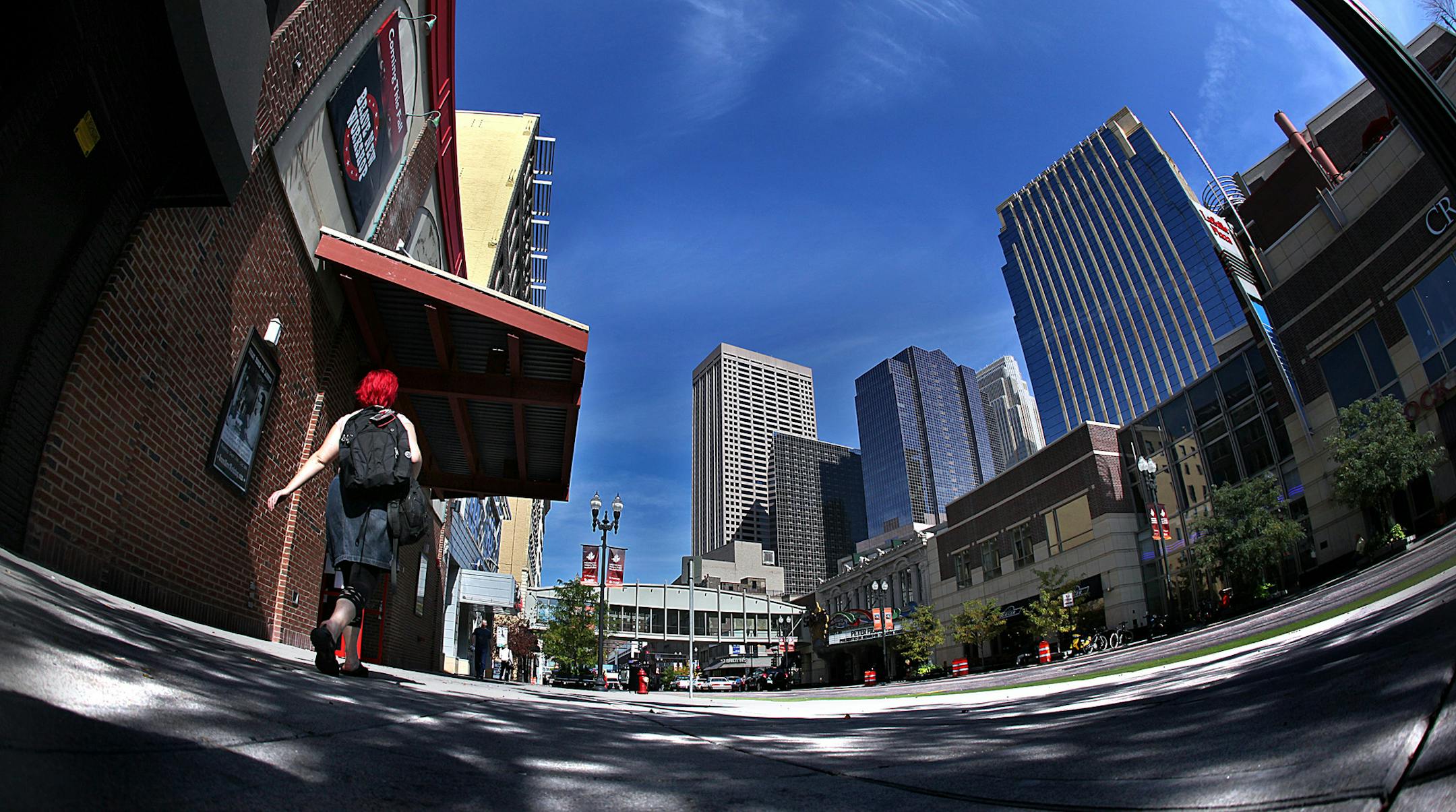 Portions of Hennepin Avenue, including the area around the 800 block(pictured), are in transition, with many developments having been completed and others underway in an effort to create an arts-focused corridor. New development includes a Lunds store under construction, Rosa Mexicano, part of an upscale, Mexican restaurant chain, The Cowles Center for Dance and the Performing Arts and the Brave New Workshop comedy group. ] JIM GEHRZ‚Ä¢jgehrz@startribune.com (JIM GEHRZ/STAR TRIB