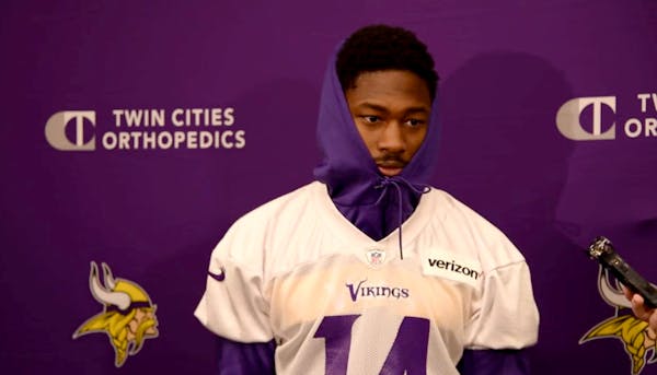After sitting out Wednesday's practice for what the Vikings called "non-injury related" reasons, Stefon Diggs returned Thursday and acknowledged his f