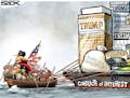 Sack cartoon: Trump's revolution