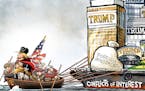 Sack cartoon: Trump's revolution