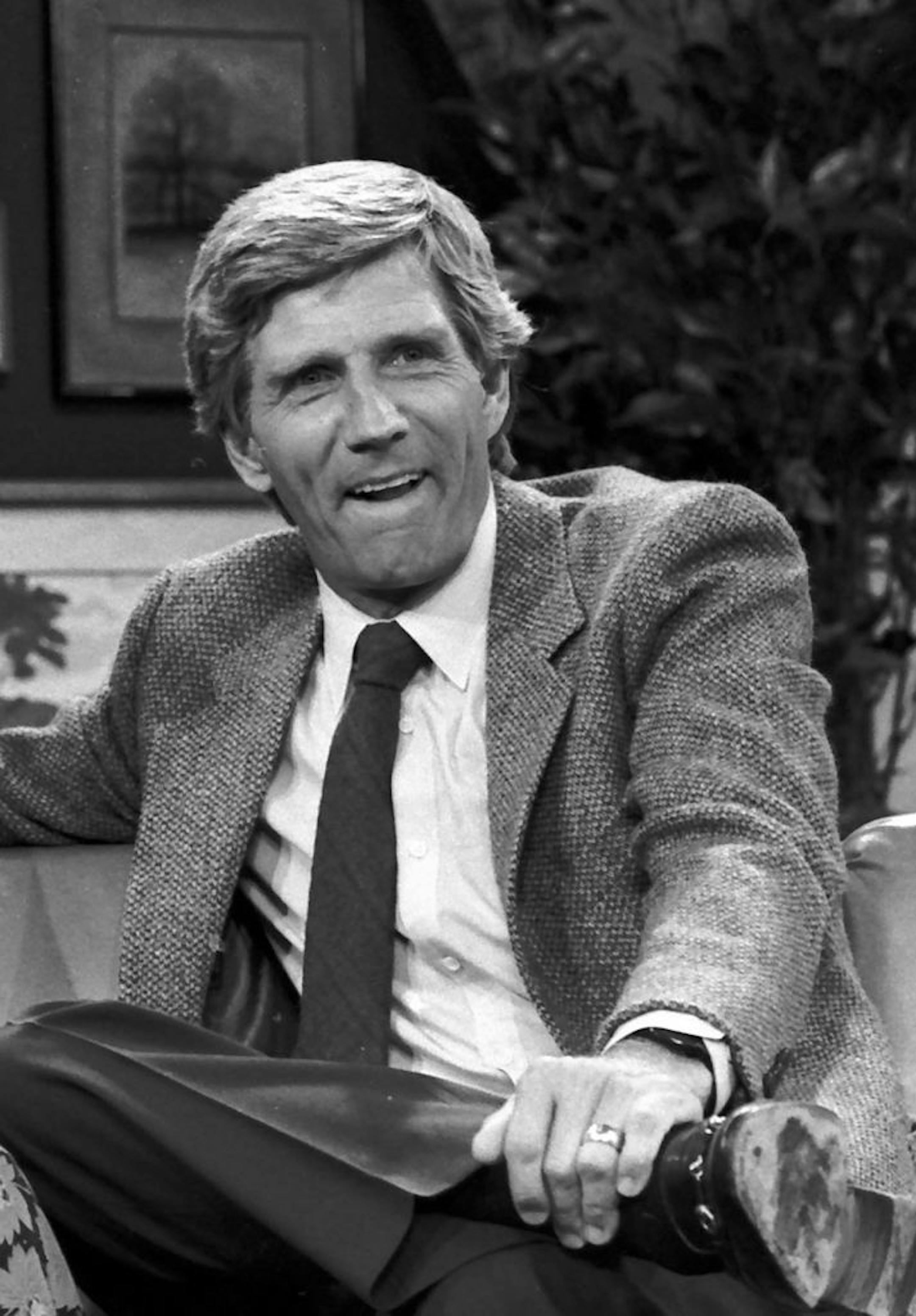 FILE - This Aug. 1982 file photo shows Gary Collins. Gary Collins, an actor, television show host and former master of ceremonies for the Miss America Pageant, died Saturday, Oct. 13, 2012 in Biloxi, Miss. He was 74. During the 1980s, Collins hosted the Miss America pageant and the television shows "Hour Magazine" � for which he won a Daytime Emmy in 1983 � and "The Home Show."