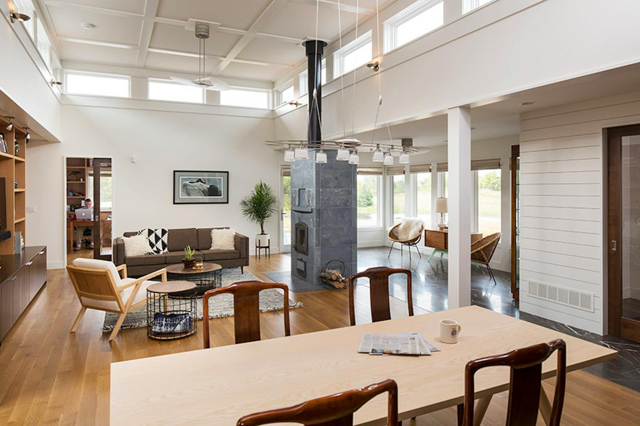 AIA Home of the Month - Owners' passion for nature drove the design of this Prairie Modern home in Lake Elmo by Rehkamp Larson Architects.