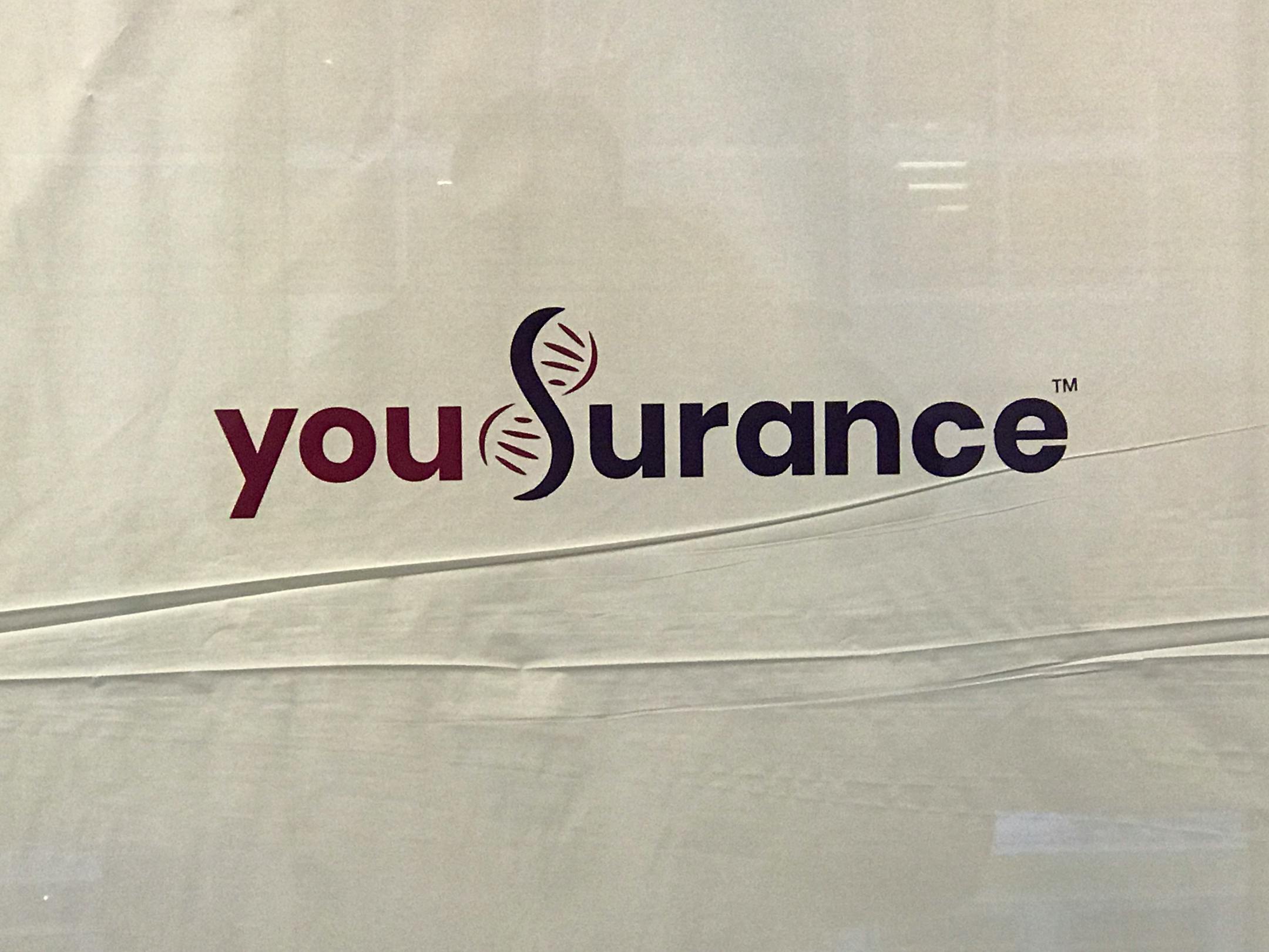 YouSurance's Minneapolis skyway location was still under wraps ahead of its opening on Monday, Jan. 14.