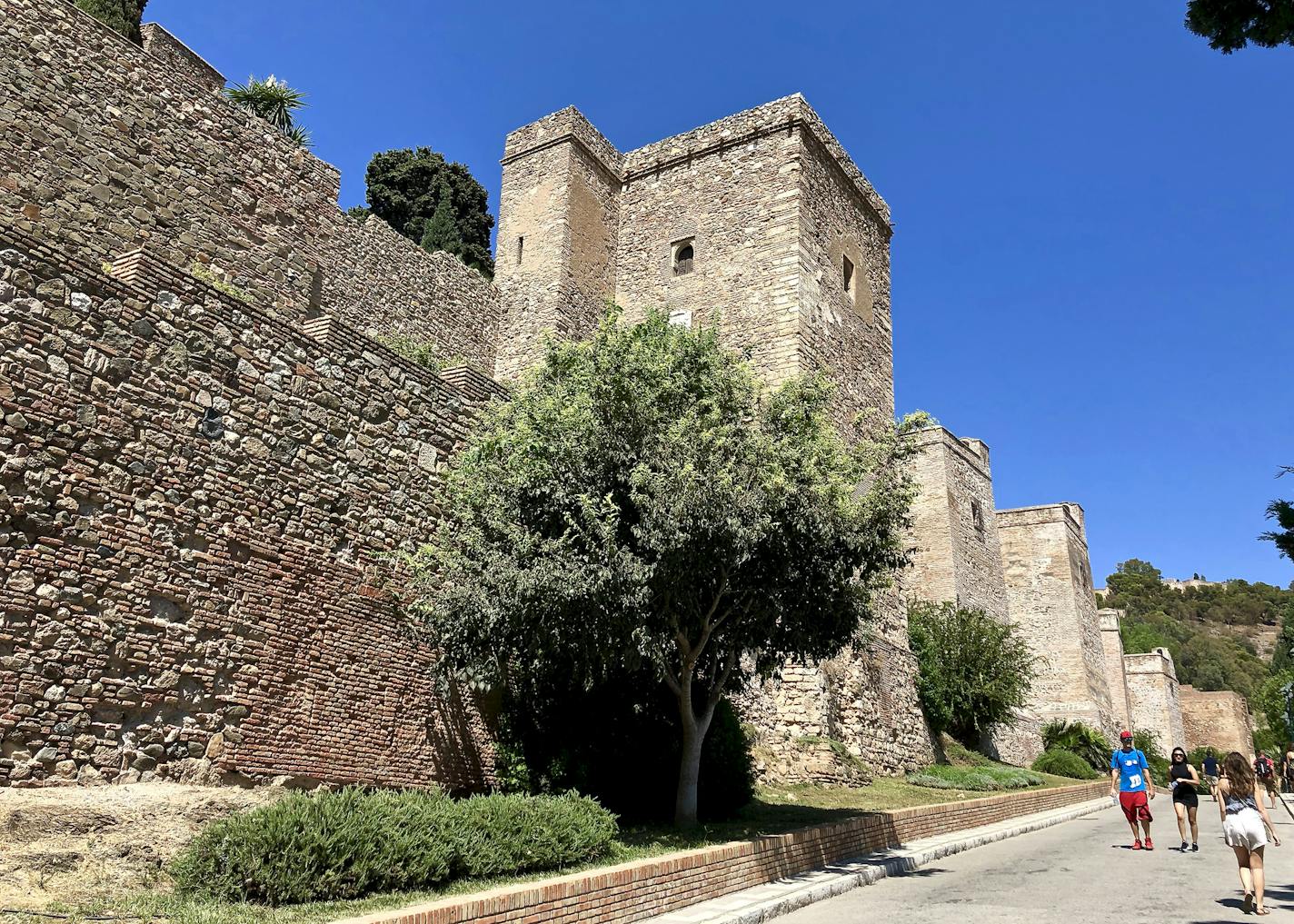 People walk along the ancient walls of the Alcazaba fortress in Malaga, Spain. Photo by Melanie Radzicki McManus, special to the Star Tribune