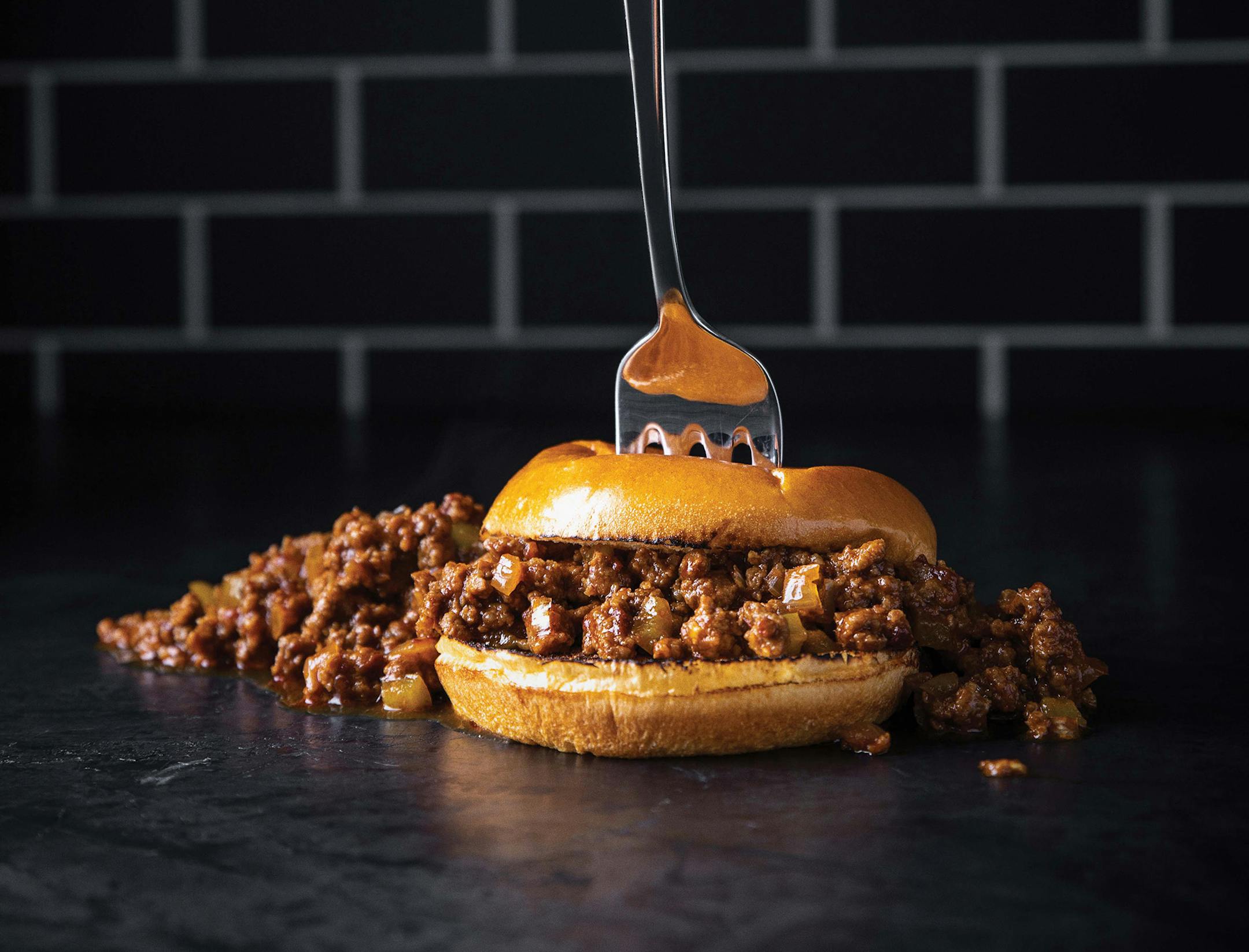 Chipotle Sloppy Joe from "Sam the Cooking Guy: Between the Buns" (Countryman Press, 2022).Photo Lucas Barbieri