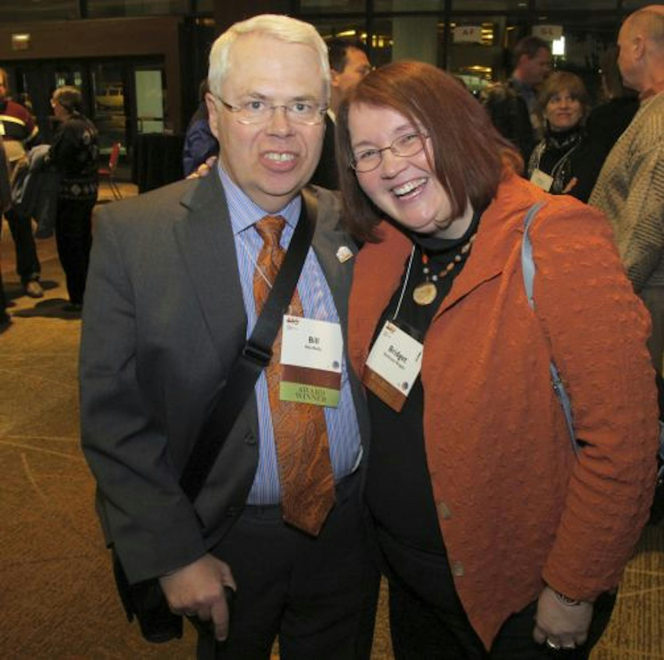 Bill MacNally and Bridget Robinson-Riegler