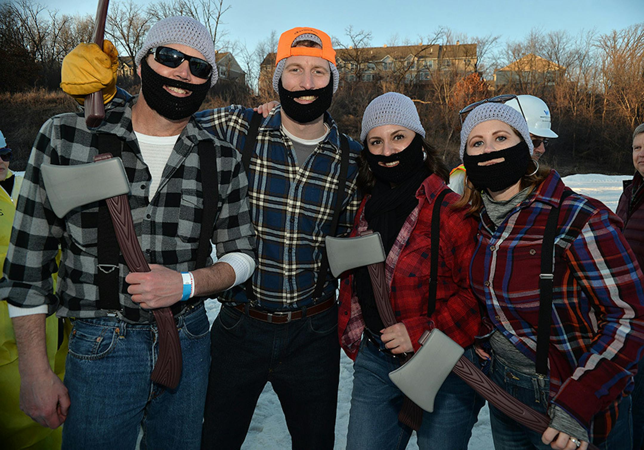 From left, Tom Lowman, Tim Petersen, Jodi Gritz and Deanna Parkos. ] (SPECIAL TO THE STAR TRIBUNE/BRE McGEE) **Tom Lowman (left), Tim Petersen (center left), Jodi Gritz (center right), Deanna Parkos (right), Bedrace