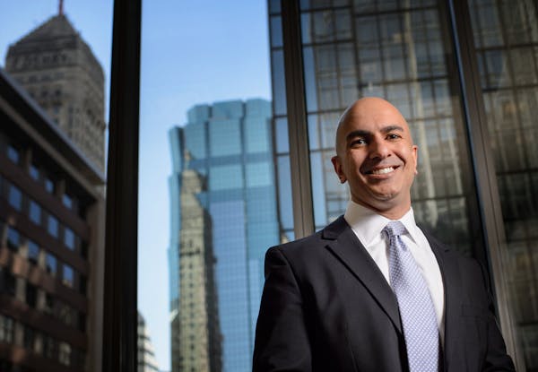 Neel Kashkari has been appointed 13th president and chief executive officer of the Federal Reserve Bank of Minneapolis, effective January 1.