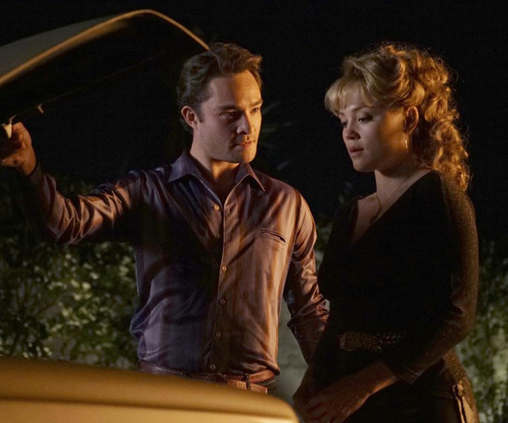 Erika Christensen and Ed Westwick in "Wicked City." (Eric McCandless/ABC/TNS) ORG XMIT: 1178373