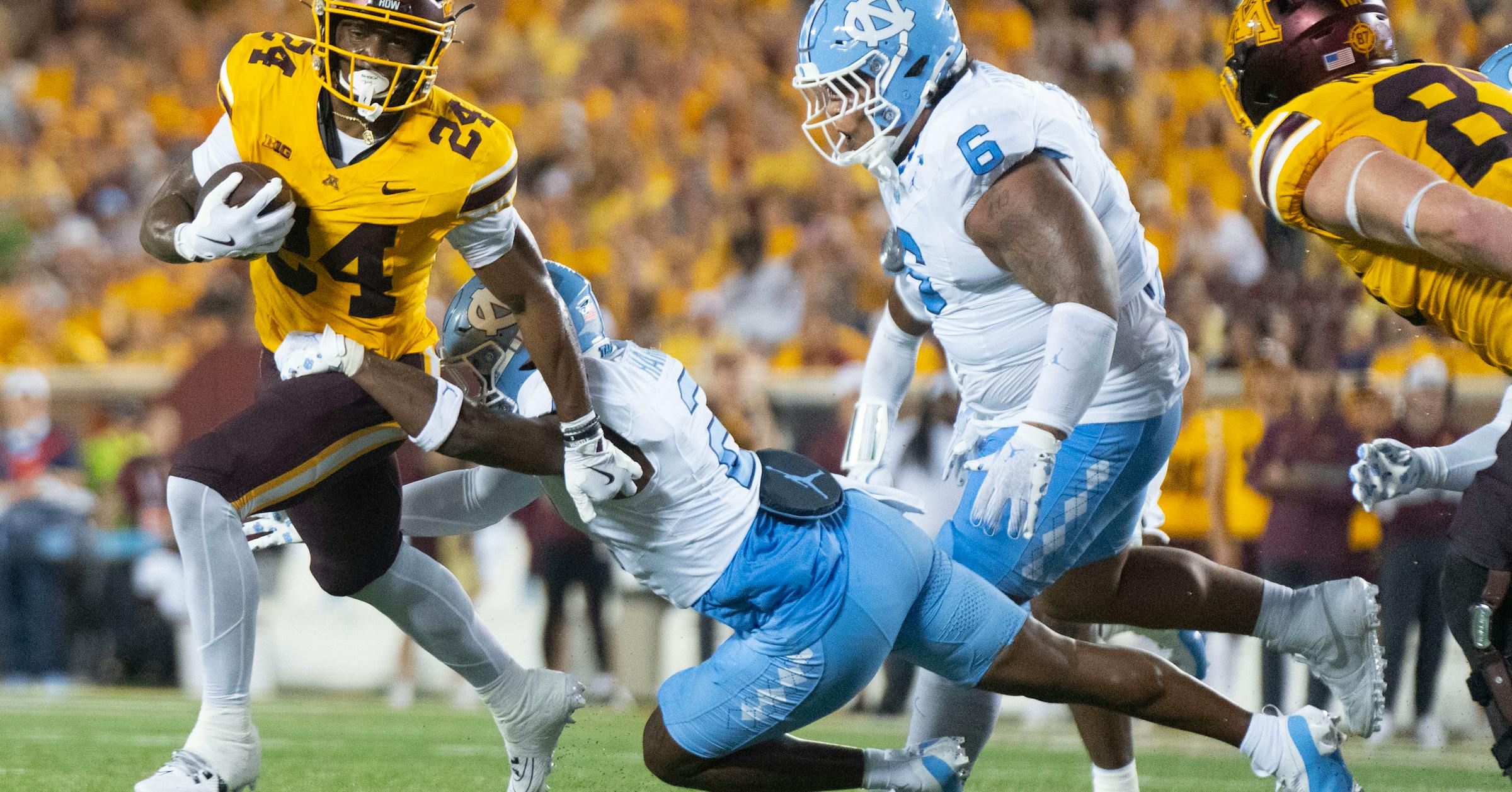 MN Golden Gophers running back depth chart changes for Oklahoma Sooners