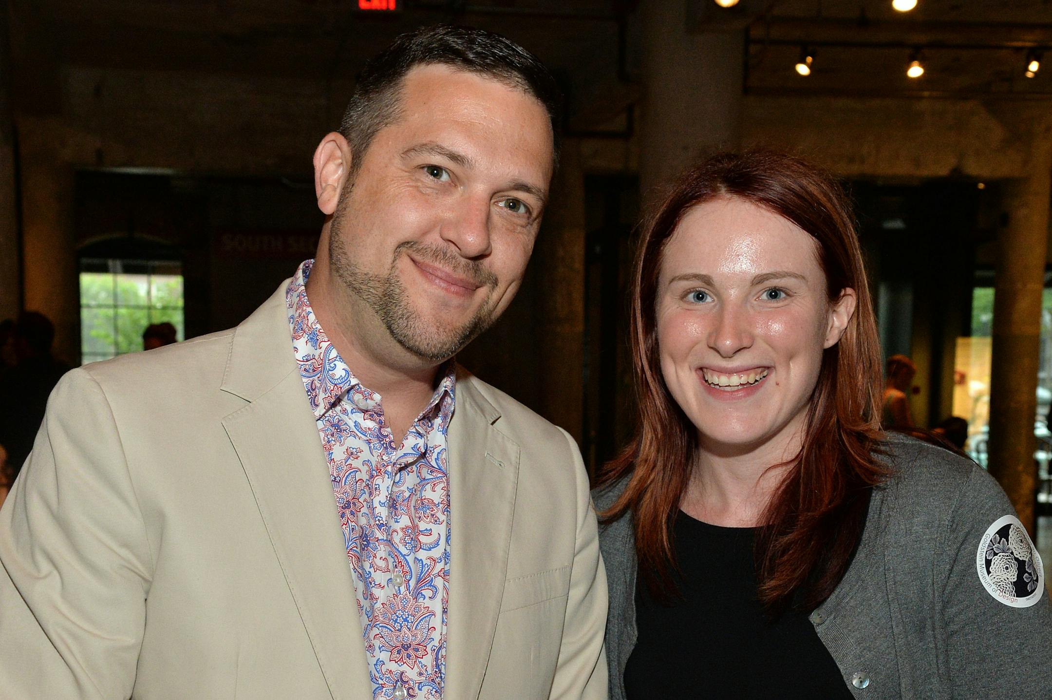Jason Howard and Paige Wear.