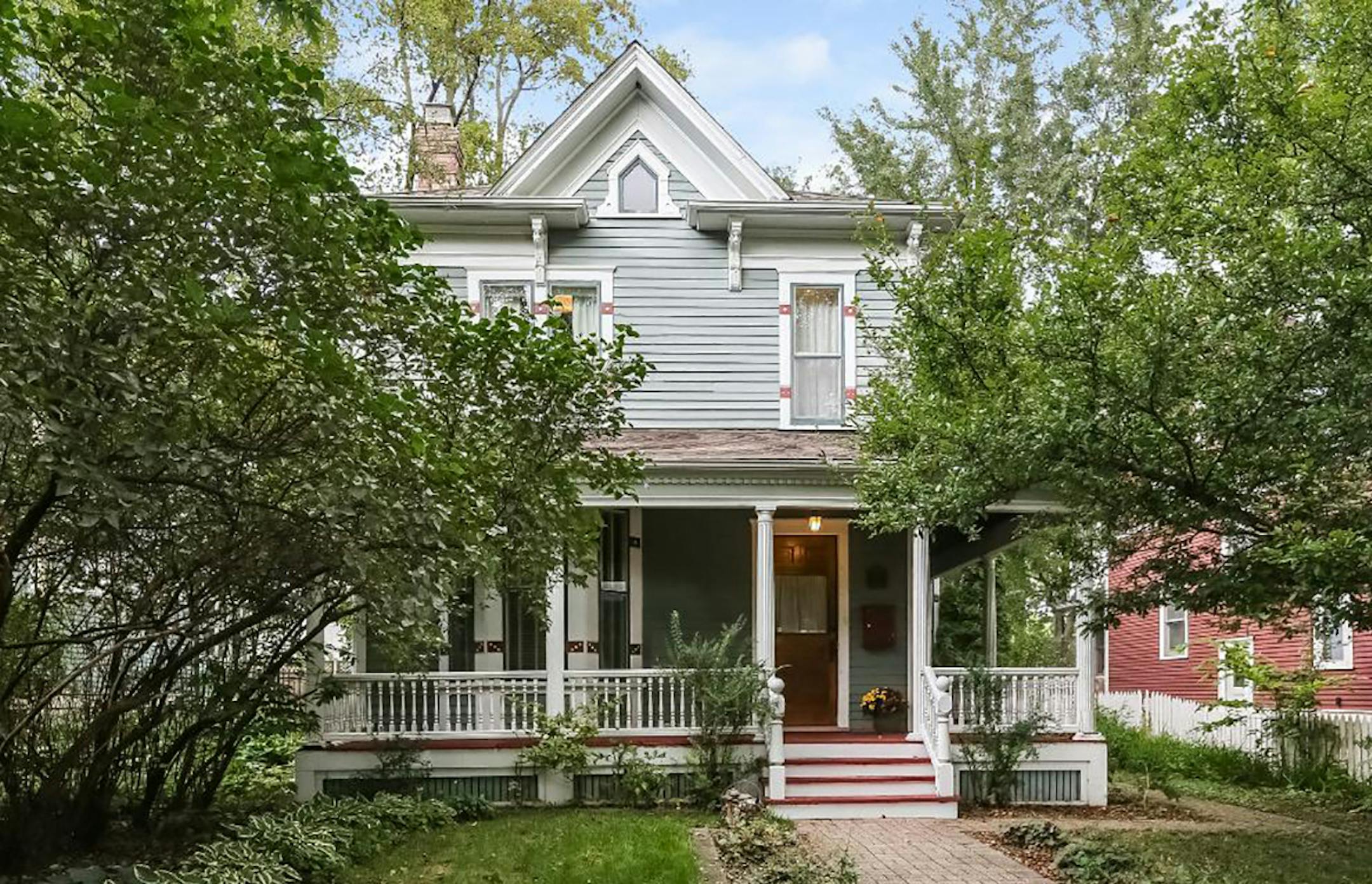 St. Paul
Built in 1884, this three-bedroom, three-bath house located in the Summit-University neighborhood has 2,038 square feet and features three bedrooms on one level, natural woodwork, formal dining room, eat-in kitchen, central air conditioning, full basement, wraparound porch, deck and two-car detached garage. Listed by Marcy Wengler, Edina Realty, 651-238-7434.