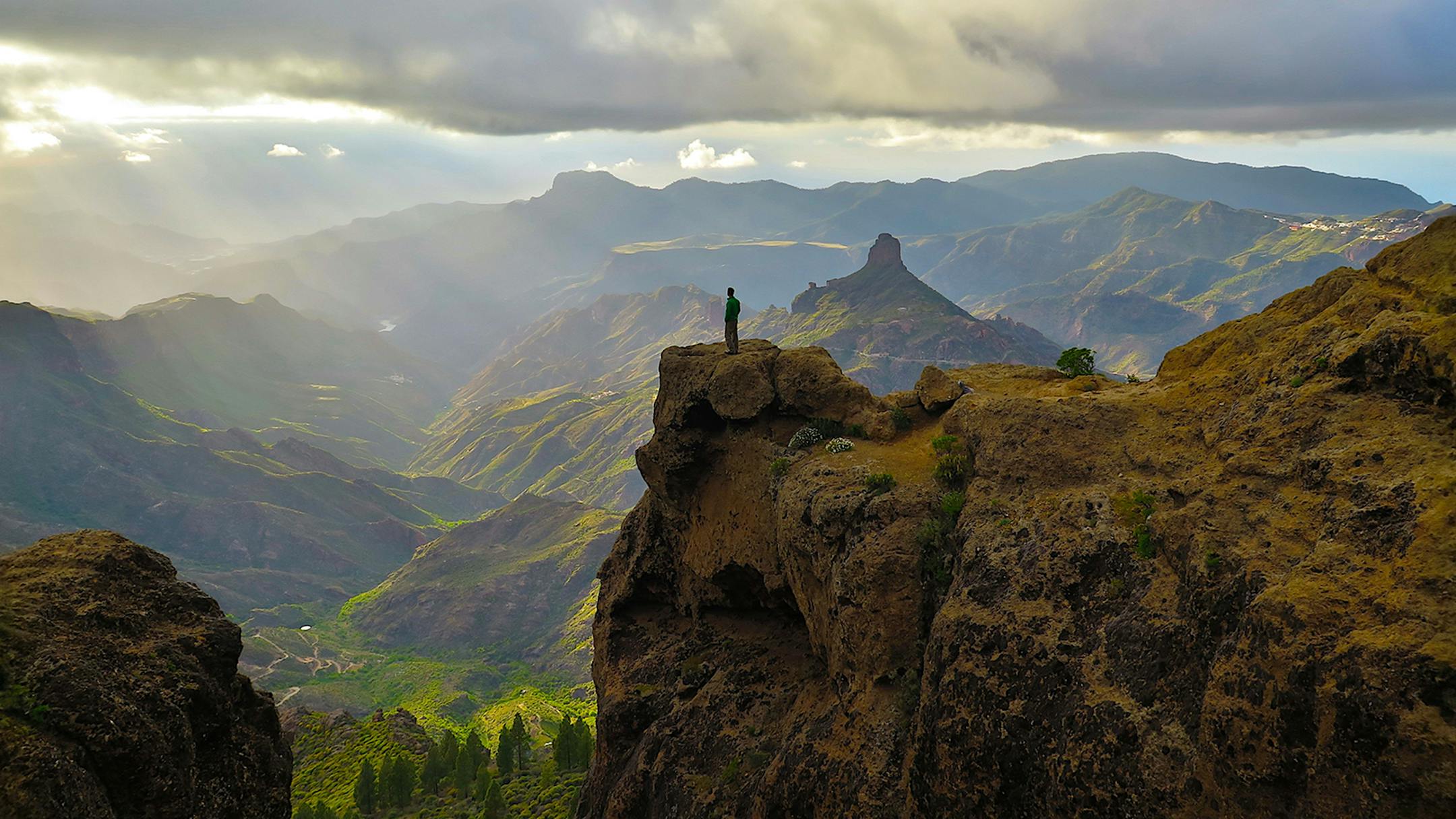 Can I have your name as you would like it to appear in print, and the town in which you live?
Kyle Turner, Minnetonka
Where were you when you took this photo? What does it show?
Gran Canaria, Canary Islands. It was taken at Roque Nublo; an impressive vertical rock formation. The image is looking west from Roque Nublo.
What equipment did you useóa phone or a particular camera?
Canon G16
How did you get this shot? Did you employ any particular technique: did you get low or high to change the