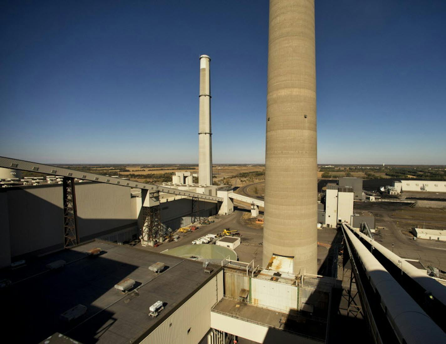 Power generation at Sherco. Excel Energy had an open house at the Sherburne County Generating Plant (Sherco) in Becker, Minnesota, Tuesday, October 2, 2012 Last November Unit 3 of the coal-fired plant had a catastrophic failure taking the plant offline. ] GLEN STUBBE * gstubbe@startribune.com ORG XMIT: MIN1210021458480057 ORG XMIT: MIN1302071551190644 ORG XMIT: MIN1510061237061461