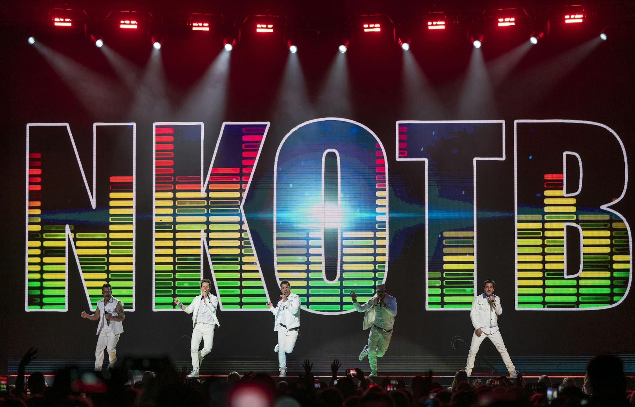 New Kids on the Block performs at Xcel Energy Center.