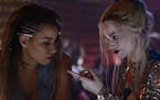 In 'Birds of Prey,' Black Canary (Jurnee Smollett-Bell, left) and Harley Quinn (Margot Robbie) are pretty similar to their comics counterparts. (Claud