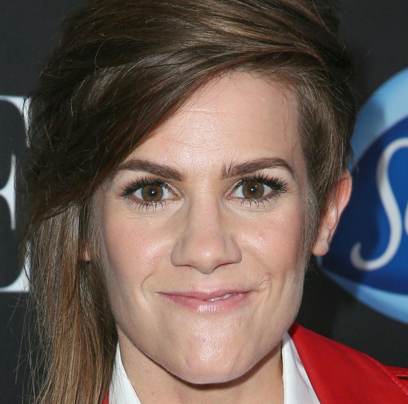 Cameron Esposito arrives at the ELLE Women in Comedy Event at Hyde Sunset on Tuesday, June 7, 2016, in Los Angeles. (Photo by Rich Fury/Invision/AP) ORG XMIT: INVW