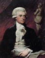This is a 1786 portrait of Thomas Jefferson by artist Mather Brown. (AP Photo) ORG XMIT: APHS118