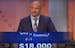 Comedian Louis CK appeared Wednesday on "Jeopardy."