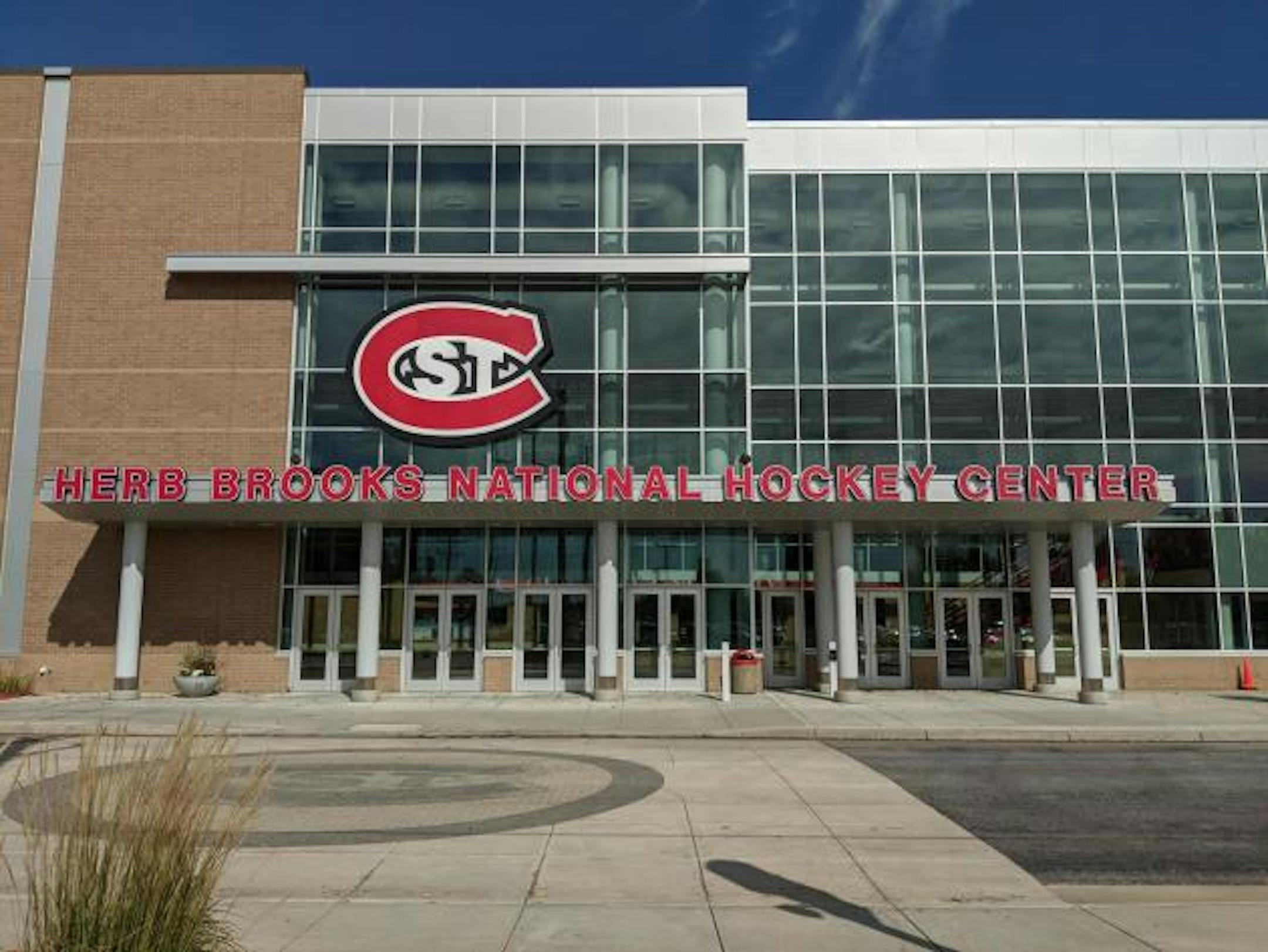 The Herb Brooks National Hockey Center, home of the St. Cloud State Huskies.