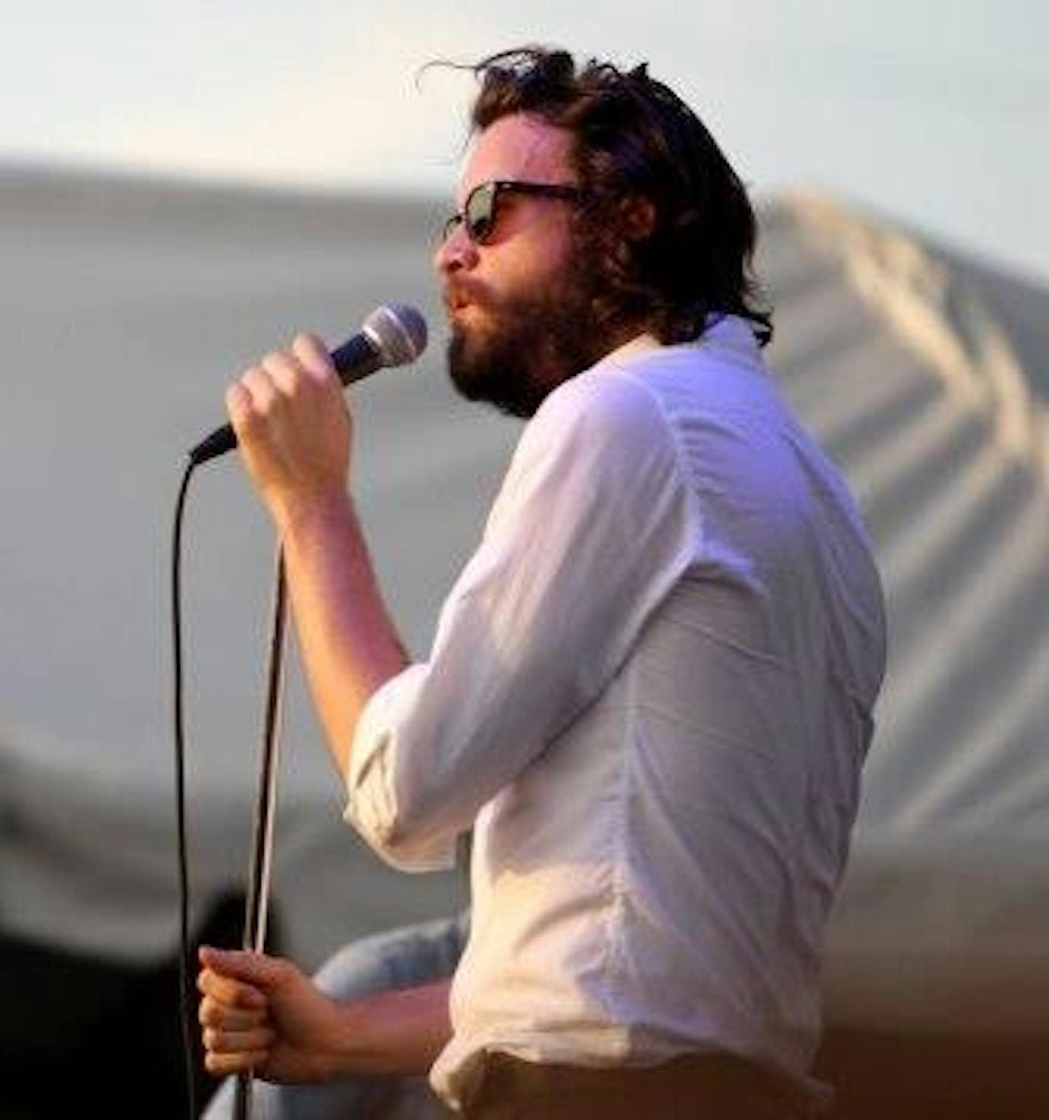 Father John Misty at the Basilica. / Anna Reed, Star Tribune
