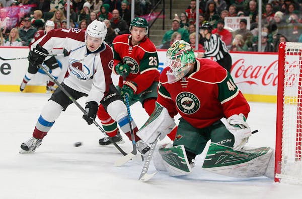 Wild goalie Devan Dubnyk leads the NHL in goals-against average (1.66), save percentage (.946) and shutouts (four).