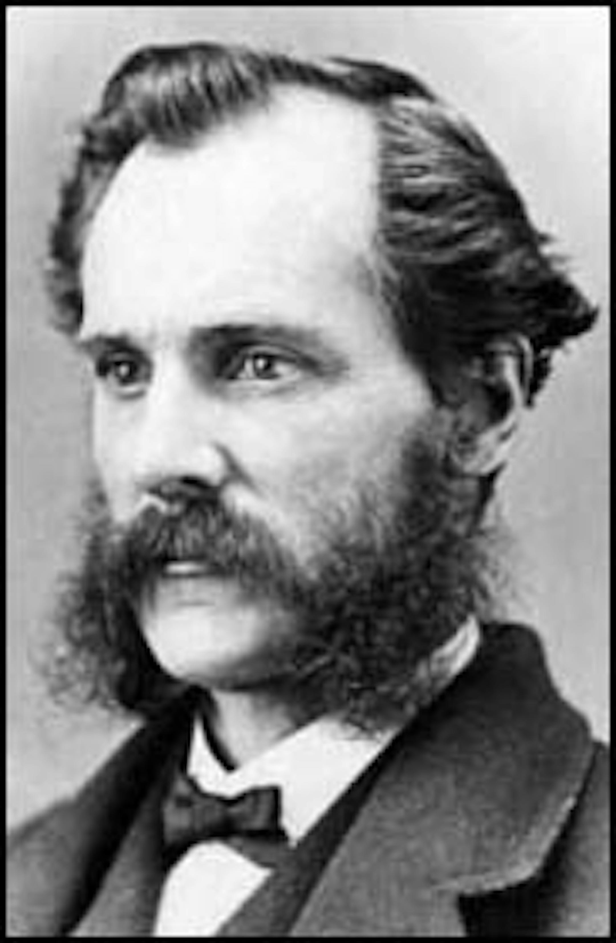 State legislator E. St. Julien Cox of St. Peter, Minn., in about 1873