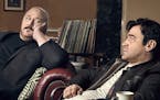 Comedian-actor Will Sasso (left) plays best friend and sober sponsor of Ron Livingston in AUDIENCE Network's hilarious new series, "Loudermilk," premi