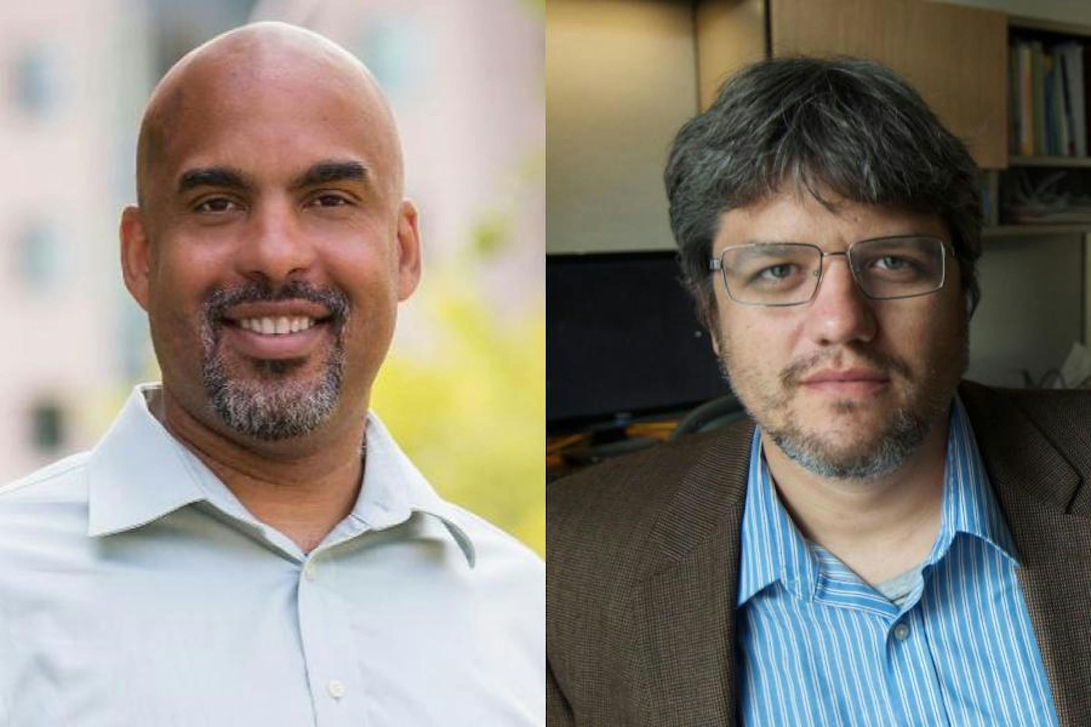 Damien Fair, left, and Paul Dauenhauer