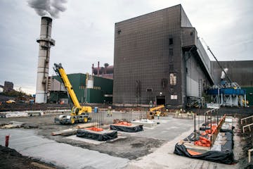 A view of a U.S. Steel’s taconite plant in Keewatin, Minn., last October.