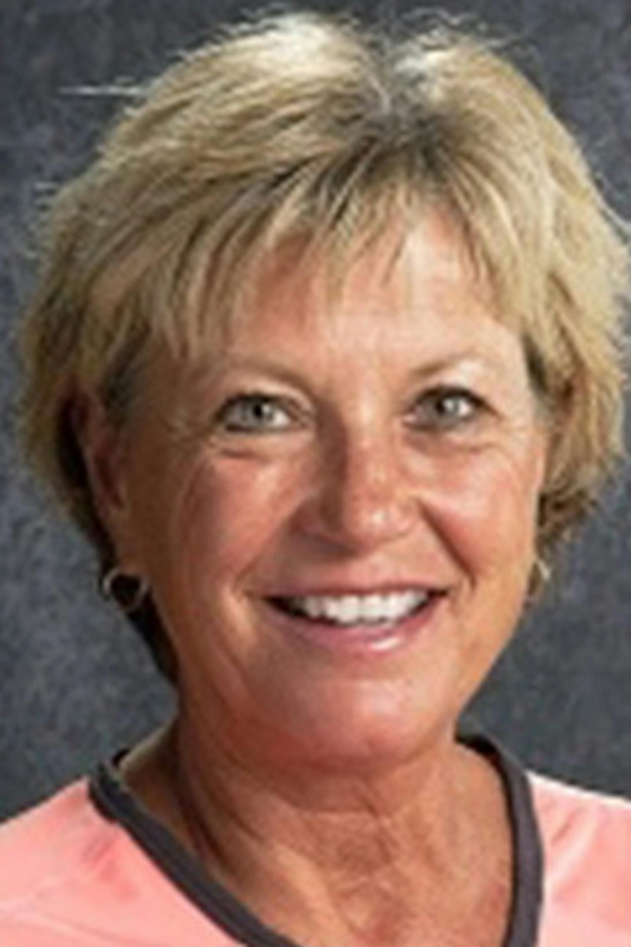 Former Apple Valley girls' track and field coach Geri Dirth