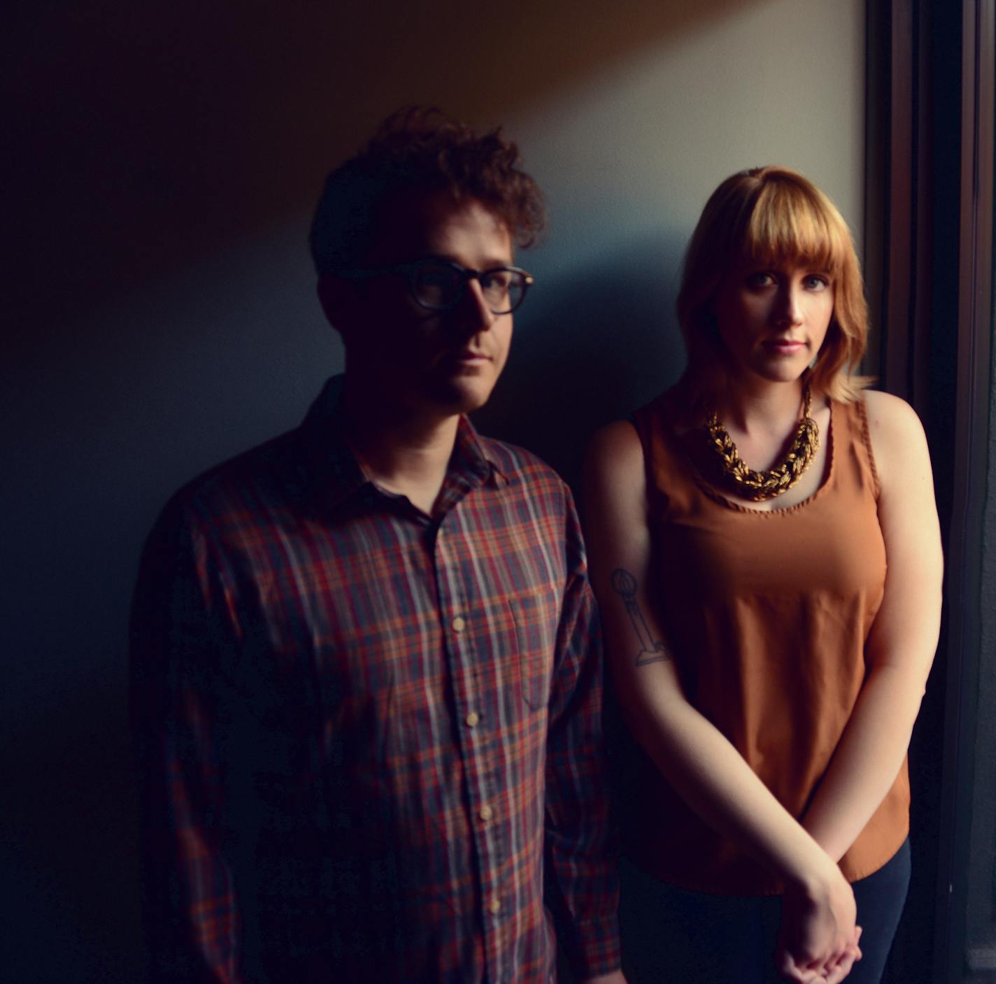 Wye Oak's Andy Stack and Jenn Wasner (photo by Shervin Lainez)