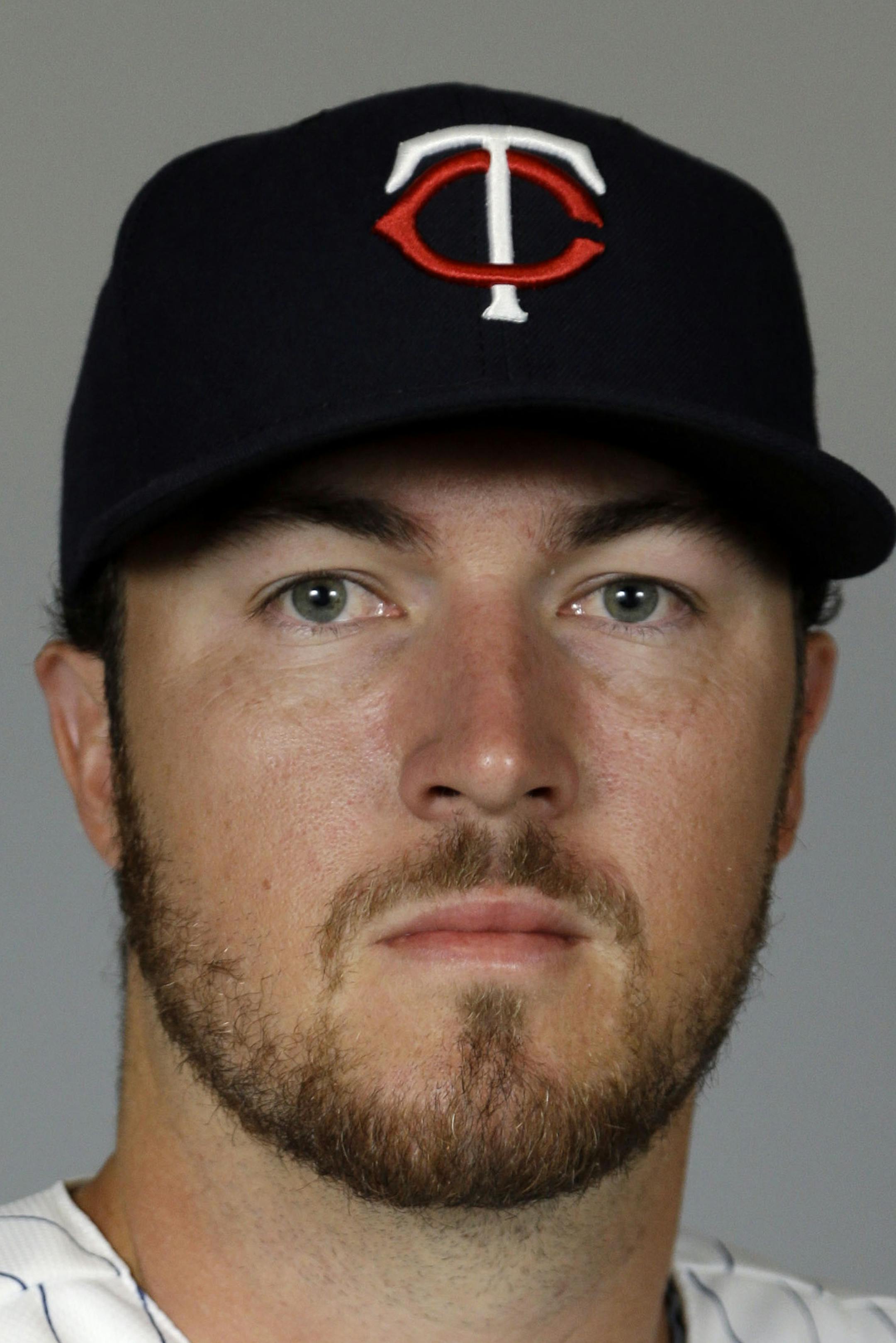 This is a 2014 photo of pitcher Phil Hughes of the Minnesota Twins baseball team. This image reflects the Twins active roster as of Tuesday, Feb. 25, 2014 when this image was taken. (AP Photo/Steven Senne) ORG XMIT: FLSR1