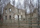 Overview of Schmid Farmhouse Ruin, looking north. Photo by Three Rivers Park District