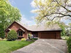 This four-bedroom, three-bath house has 2,817 square feet and features two bedrooms on the main and lower levels in Prior Lake, Minn.
