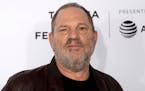 FILE - In this April 28, 2017 file photo, Harvey Weinstein attends the "Reservoir Dogs" 25th anniversary screening during the 2017 Tribeca Film Festiv