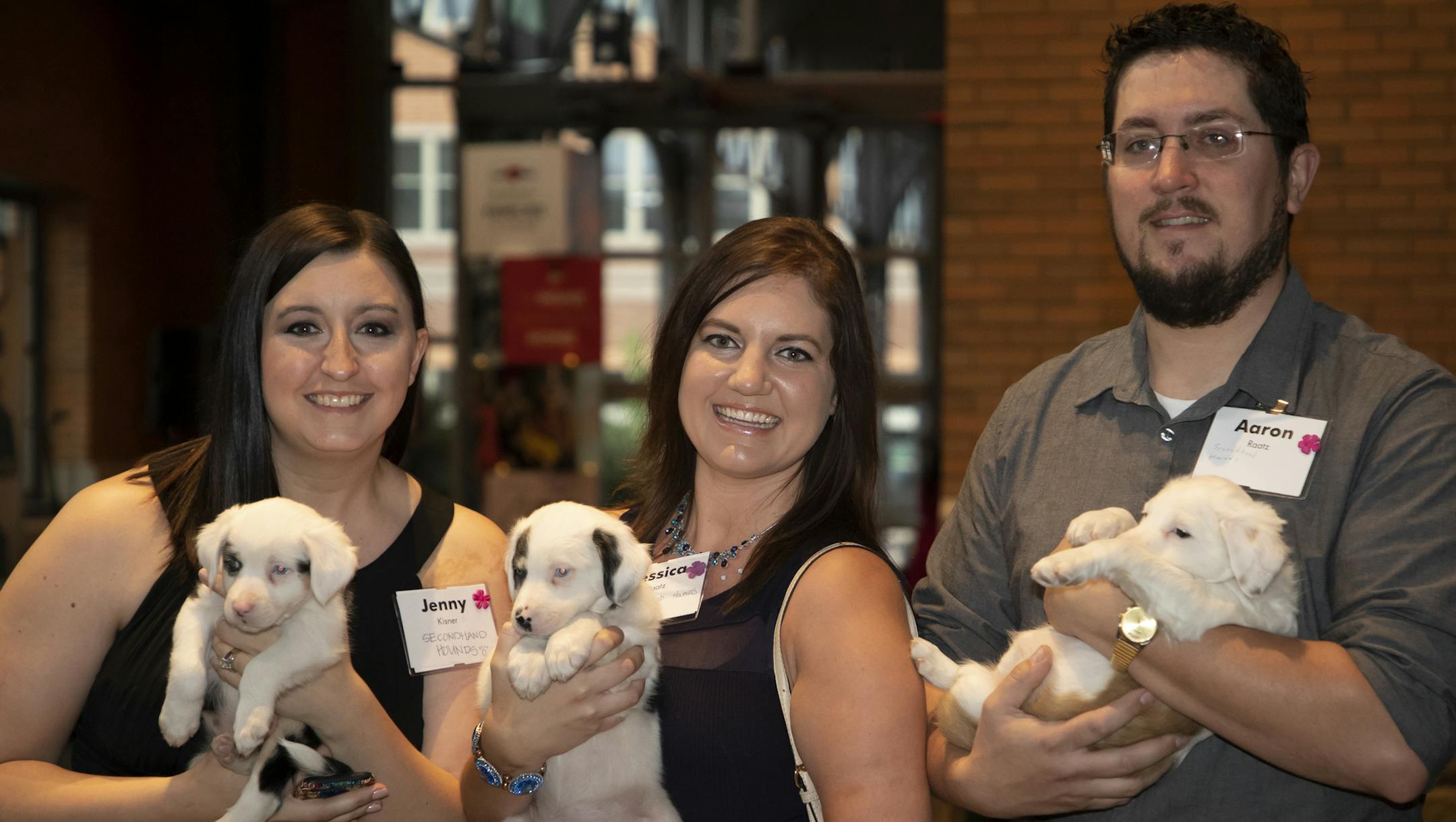 Jenny Kisner (Rikki), Jessica & Aaron Raatz (Roku & Roo)